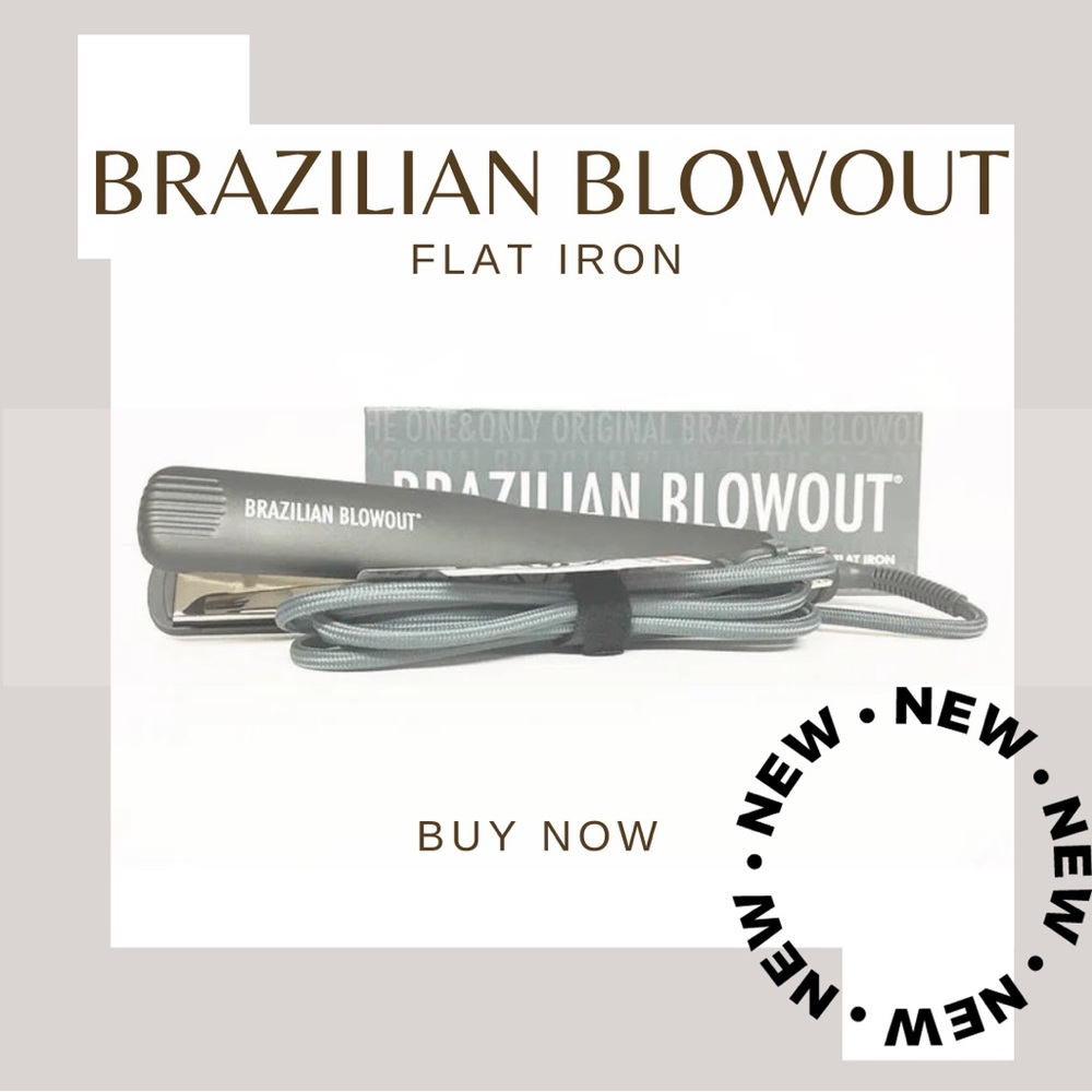 Brand New In Box Brazilian Blowout Digital Flat Iron